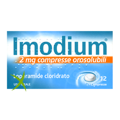 Imodium  2 mg 12 Compresse Orosolubili