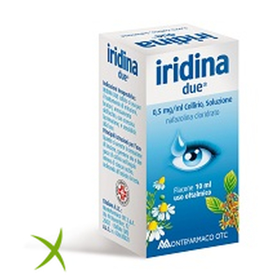 Iridina Due 0,5 mg/ml Collirio Soluzione Flacone 10 ml 
