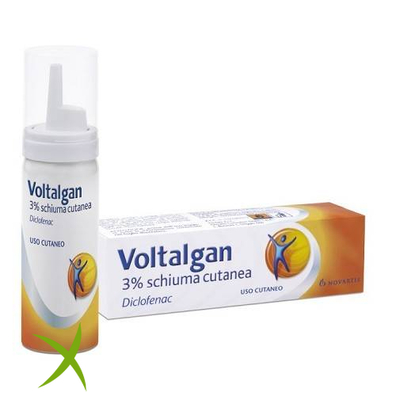 Voltalgan 3% Schiuma Cutanea Contenitore Sotto Pressione 50g