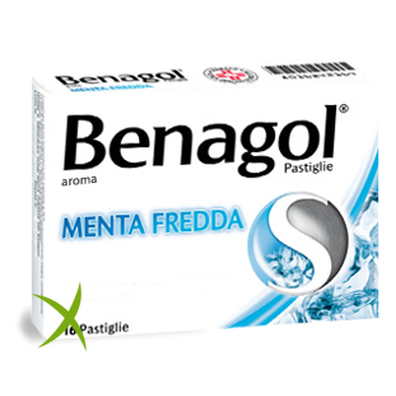 Benagol Gusto Menta Fredda 16 Pastiglie