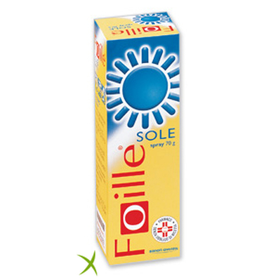 Foille Sole Spray Cutaneo Soluzione 1 Contenitore Sotto Pressione da 70g