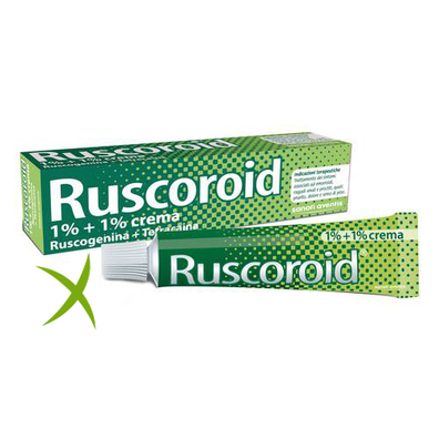 Ruscoroid 1% + 1% Crema 40 g
