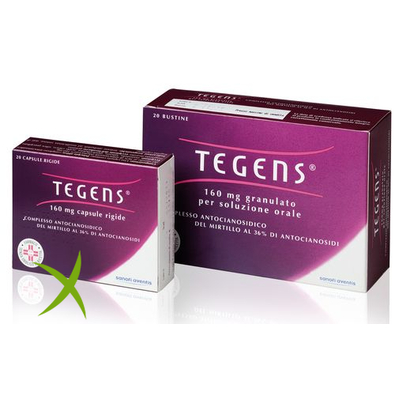 Tegens 160 mg 20 Capsule Rigide