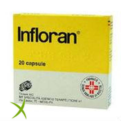 Infloran 250 mg 20 Capsule Rigide 