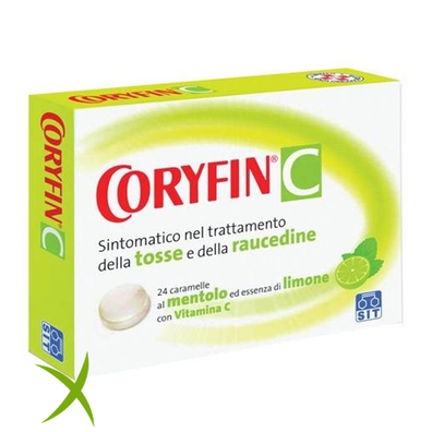 Coryfin C 2,8 mg + 16,8 mg 24 Pastiglie 