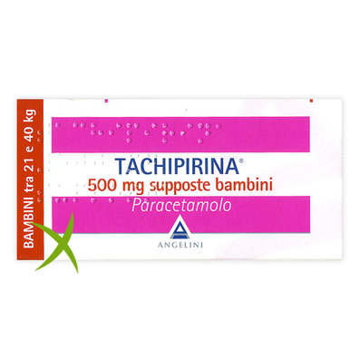 Tachipirina Bambini 500 mg 10 Supposte 