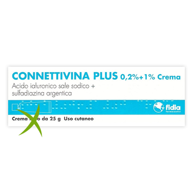 Connettivina Plus  0,2% + 1% Crema Tubo 25 g 