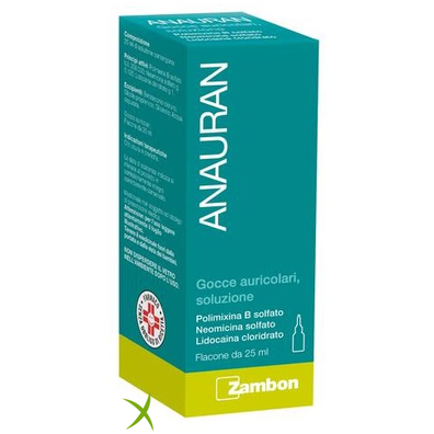 Anauran Gocce Auricolari Soluzione 1 Flacone 25 ml