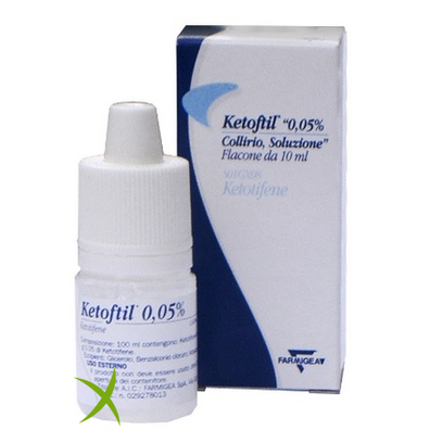 Ketoftil Collirio 0,05% 10 ml 