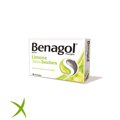 Benagol Gusto Limone Senza Zucchero 16 Pastiglie