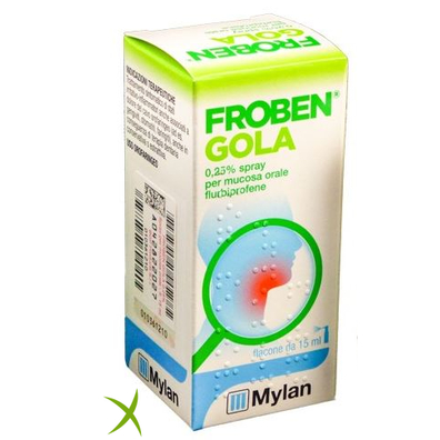 Froben Gola  0,25% Spray per Mucosa Orale 15 ml 