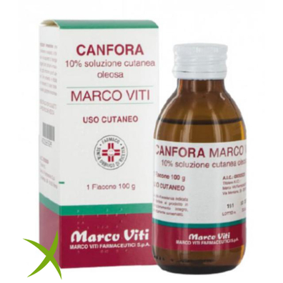Marco Viti Canfora 10% Soluzione Cutanea 1 Flacone 100 ml Oleoso