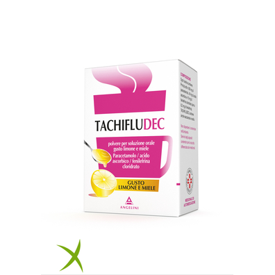 Tachifludec Polvere per Soluzione Orale 10 Bustine Gusto Liimone e Miele