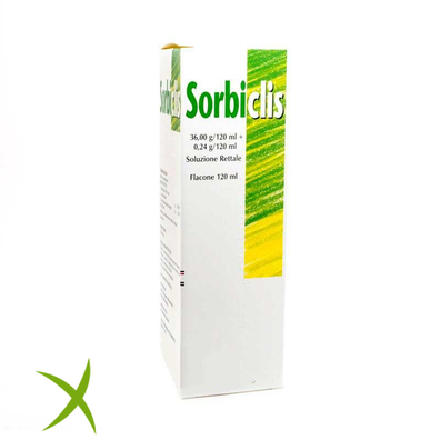 Sorbiclis Adulti 36,00 g + 0,24 g Soluzione Rettale 1 Flacone da 120 ml