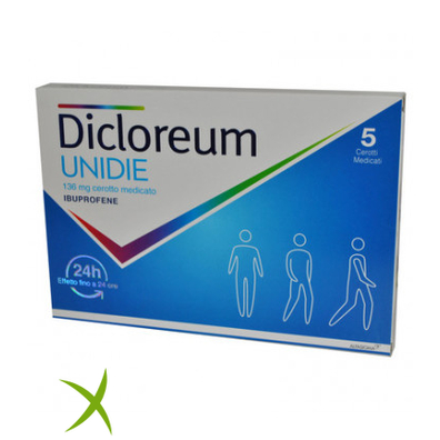 Dicloreum Unidie 136 mg Cerotto Medicato 5 Cerotti