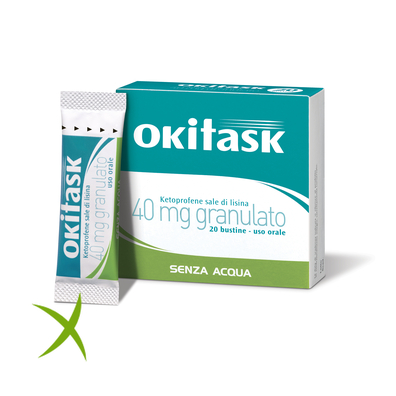 Okitask 40 mg Granulato 20 Bustine