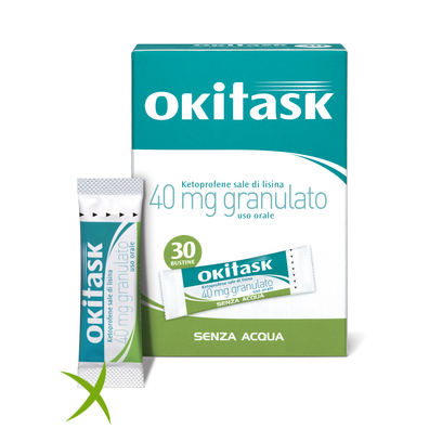 Okitask 40 mg Granulato 30 Bustine