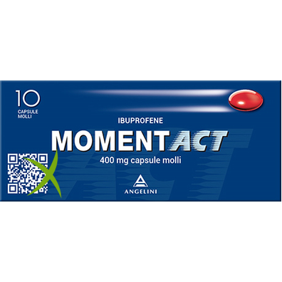 Momentact 400 mg 10 Capsule Molli 