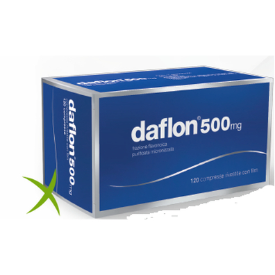 Daflon 500 mg  120 compresse rivestite 