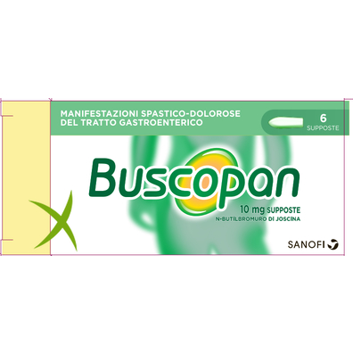 Buscopan 10 mg 6 Supposte