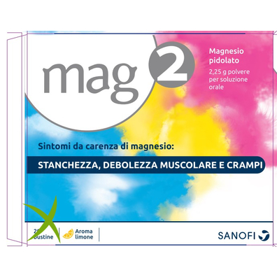 Mag2  2,25g Polvere Soluzione Orale 20 Bustine 