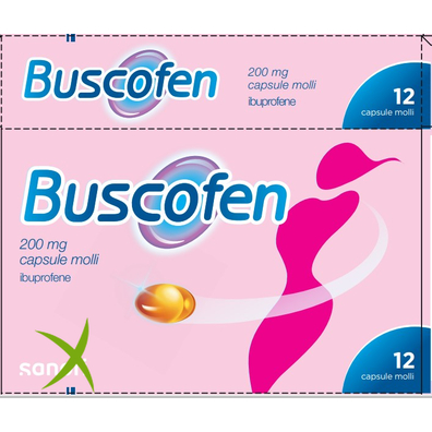Buscofen 200 mg 12 Capsule Molli 
