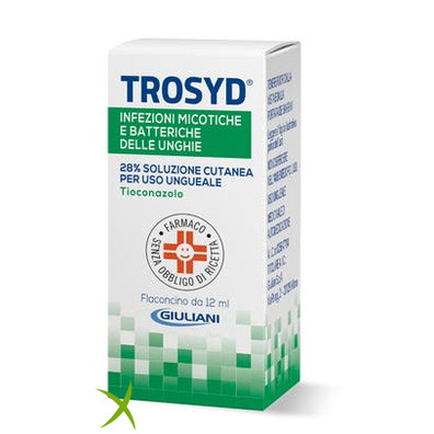 Trosyd 28% Soluzione Cutanea Uso Ungueale Flaconcino 12 ml