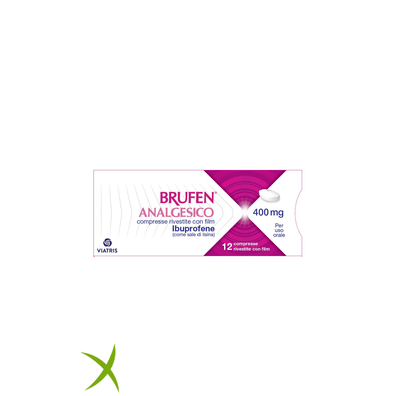 Brufen Analgesico 400 mg 12 Compresse Rivestite 