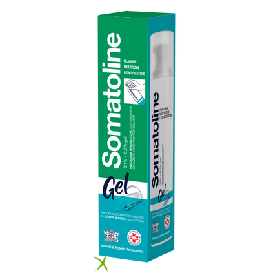 Somatoline 0,1% + 0,3% Gel 1 Flacone in PP da 250 ml/25 Erogazioni con Sacchetto e Dosatore
