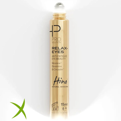 Hino Natura Skincare Pros Relax Eyes Gel Distensivo Zona Sottostante Occhi 15 ml
