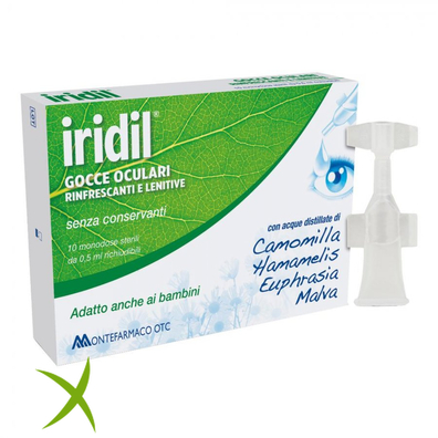 Iridil Gocce Oculari 20 Ampolle Monodose 0,5 ml