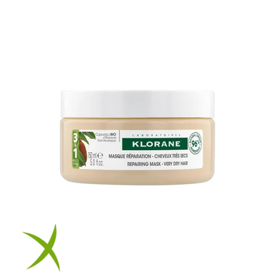 Klorane Maschera Al Burro Di Cupuacu Bio Riparatrice 150ml