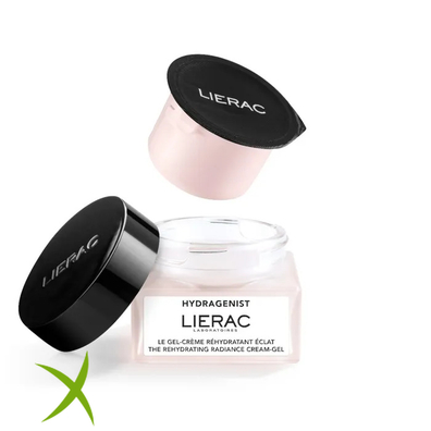 Lierac Hydragenist Gel Crema Reidratante Illuminante Ricarica 50 ml