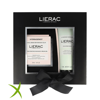 Lierac Set Natale Hydragenist Gel Crema 50 ml + Maschera 75 ml