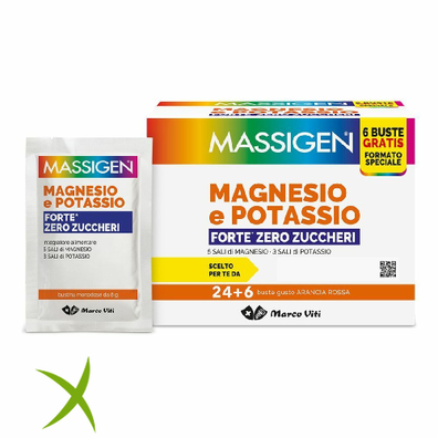 Massigen Magnesio Potassio Forte 30 Bustine 