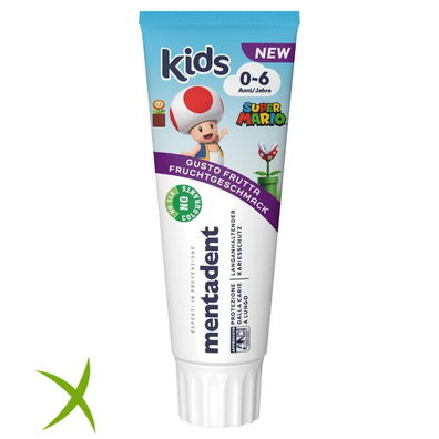 Mentadent dentifricio kIds 0-6 Anni 1 Pezzo
