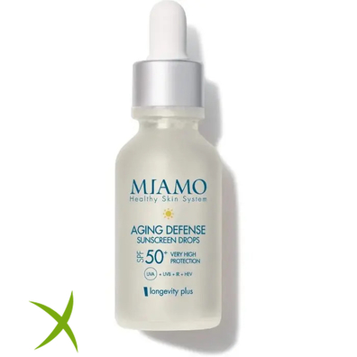 Miamo Siero Aging Defense Sunscreen Drops SPF50+ 30ml