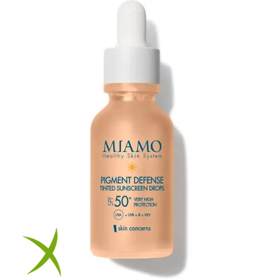 Miamo Siero Pigment Defense Tinted Sunscreen Drops SPF50+ 30ml