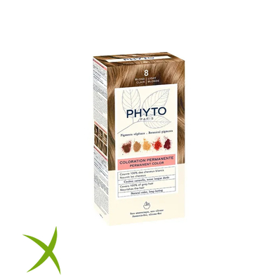 Phyto Phytocolor 8 Biondo Chiaro Colorazione Permanente Per Capelli