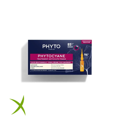 Phyto Phytocyane Fiale Donna Caduta Temporanea 12x5ml