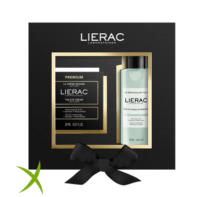 Lierac Set Natale Premium Crema Occhi 20 ml + Struccante Occhi 100 ml