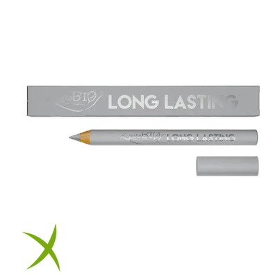 Purobio Matitone Ombretto Long Lasting 028L Argento Finish Perlato 1 Pezzo