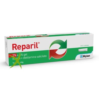 Reparil 2% + 5% Gel Tubo 40g 