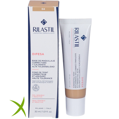 Rilastil Difesa Fondotinta Correttivo Lenitivo 04 30 ml
