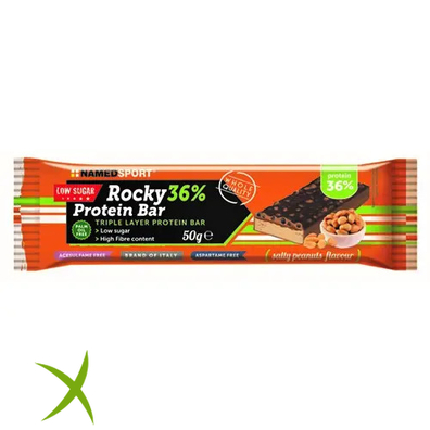 Rocky 36% Protein Bar Barretta Salty Peanuts 50g