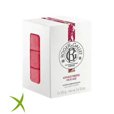 Roger & Gallet Saponette Gingembre Rouge 3x100g
