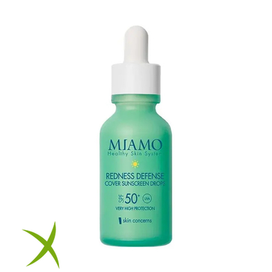 Miamo Siero Redness Defense Cover Sunscreen Drops SPF50+ 30ml 
