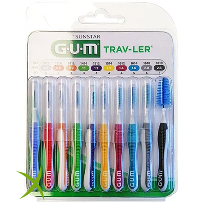 Gum Trav-Ler Scovolini 10 Pezzi