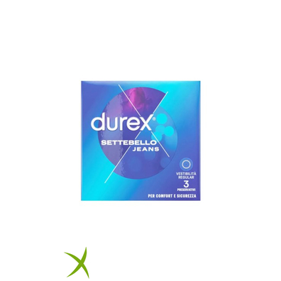 Durex Preservativi Settebello Jeans 3 Pezzi