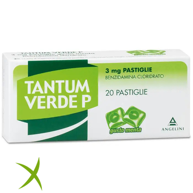 Tantum Verde P 20 Pastiglie Menta 3mg